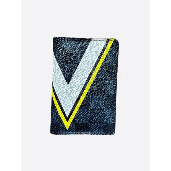 Louis Vuitton Cobalt Damier World Cup Pocket Organizer - Picture 1 of 4